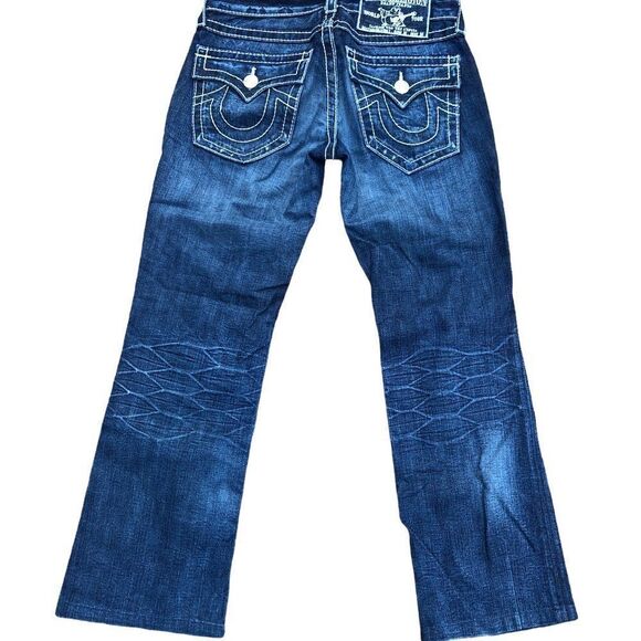 TRUE Religion Jeans Size 31 BILLY BIG T Blue​ - Picture 6 of 10